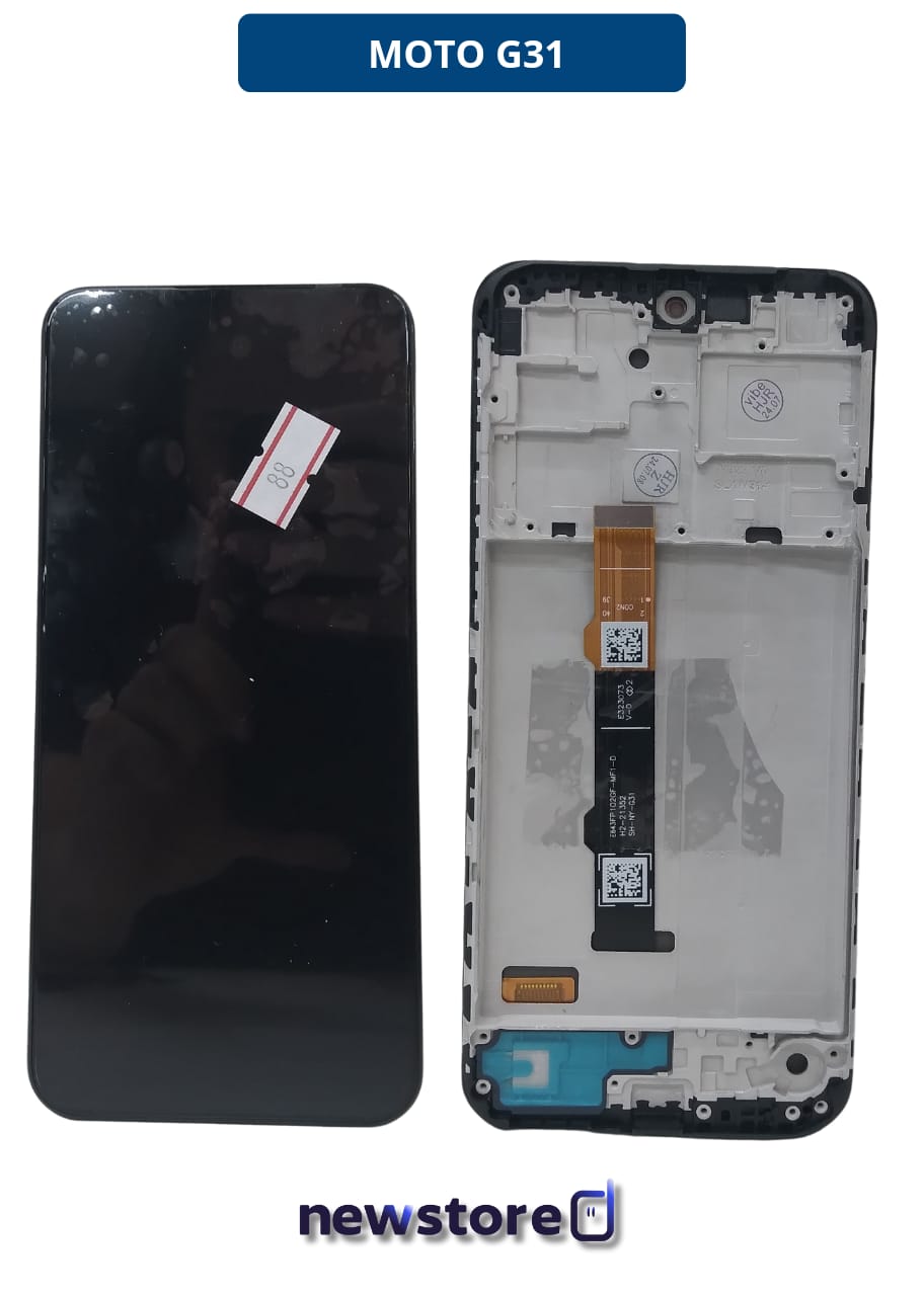 FRONTAL MOTO G31 COM ARO