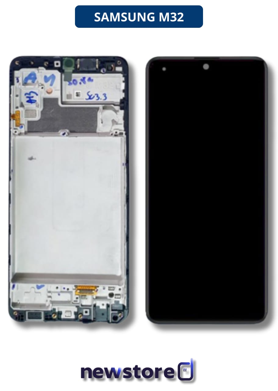 FRONTAL SAMSUNG M32 COM ARO E COMPONENTES